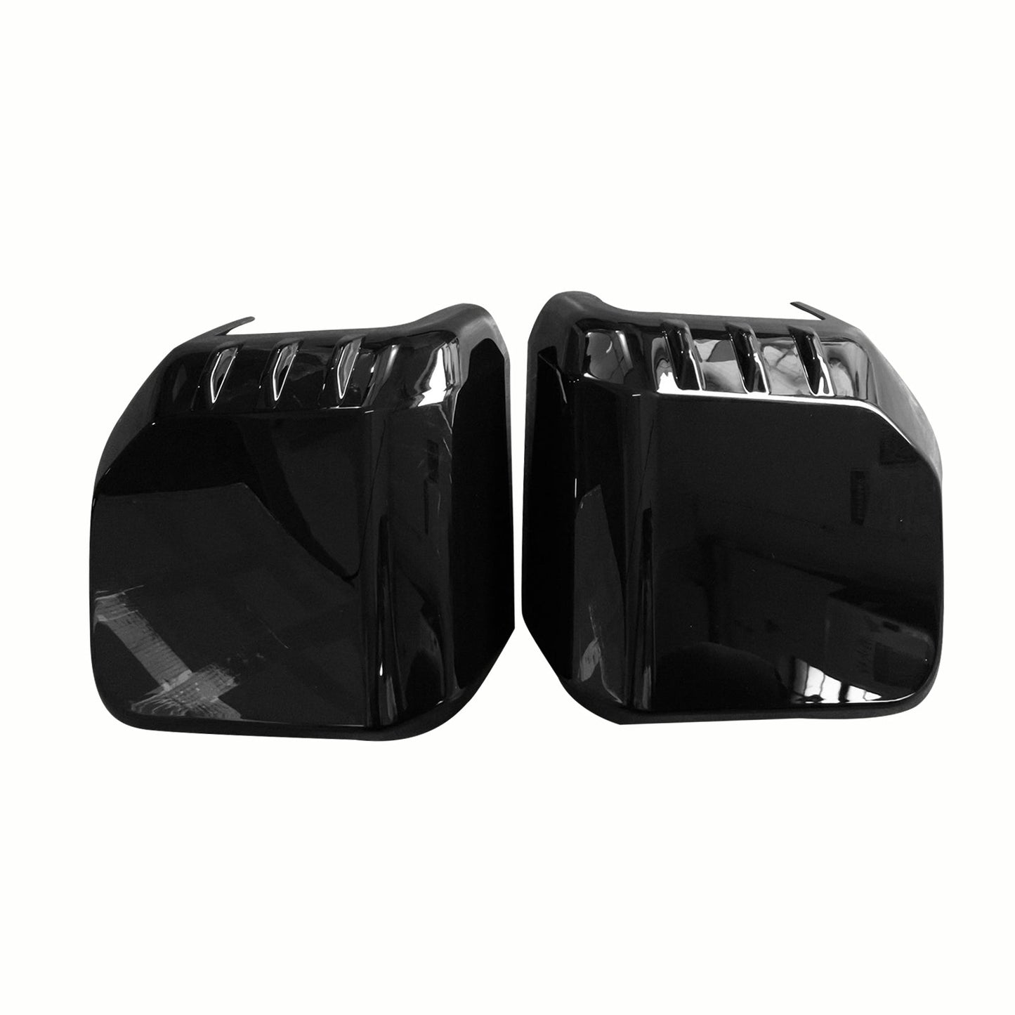 Side Rear View Mirror Cover Suitable For Toyota Prado LC250 J250 2024-On Glossy Black-0