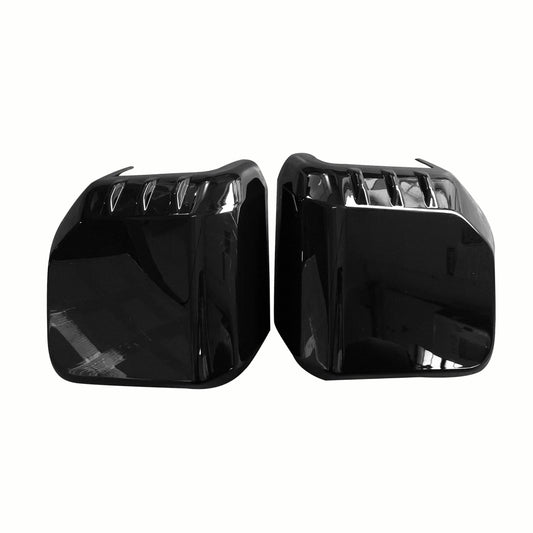 Side Rear View Mirror Cover Suitable For Toyota Prado LC250 J250 2024-On Glossy Black-0