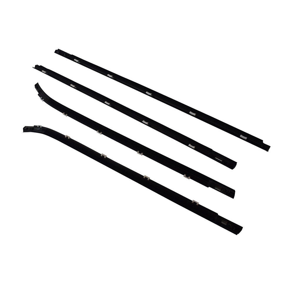 4x Weather Strip Window Moulding Trim Seal Belt Suitable For Hyundai i30 FD Hatch 2007–2012-2