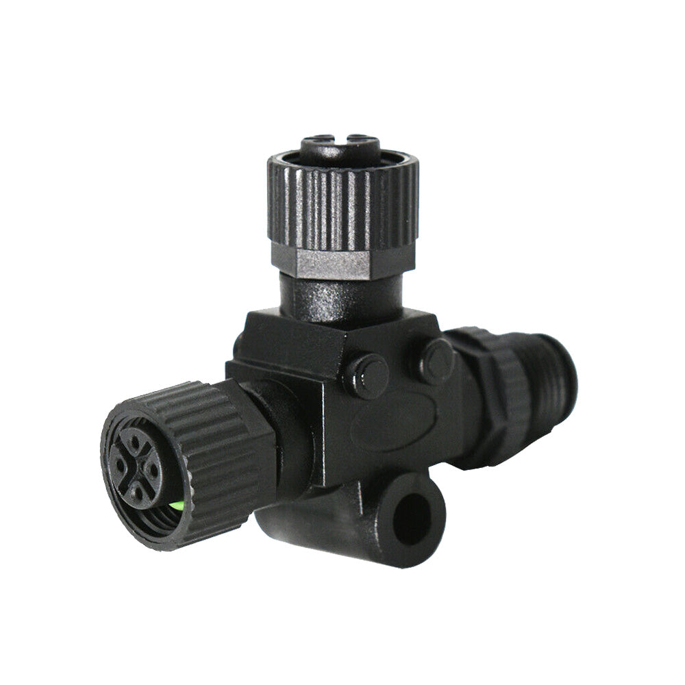 NMEA2000 5-Pin T Connector Suitable For Garmin / Lowrance / Simrad / B&G / Navico Networks Black-2