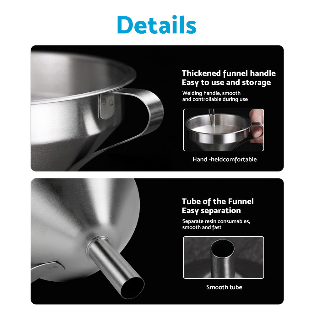 3D Printer Stainless Steel Filter Funnel Resin Filter Cup for UV Resin-2