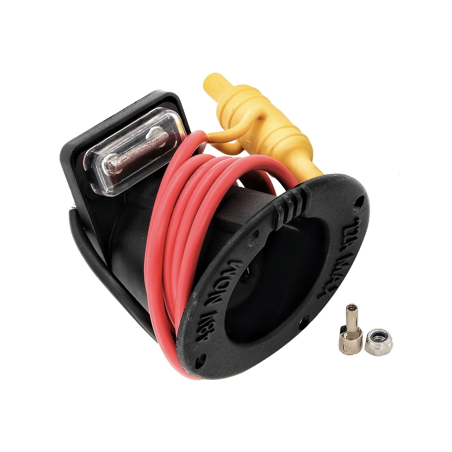48V Golf Car Charger Receptacle and Fuse Assembly Suitable for Club Car DS 2000 - Up - Frazy's Auto Parts