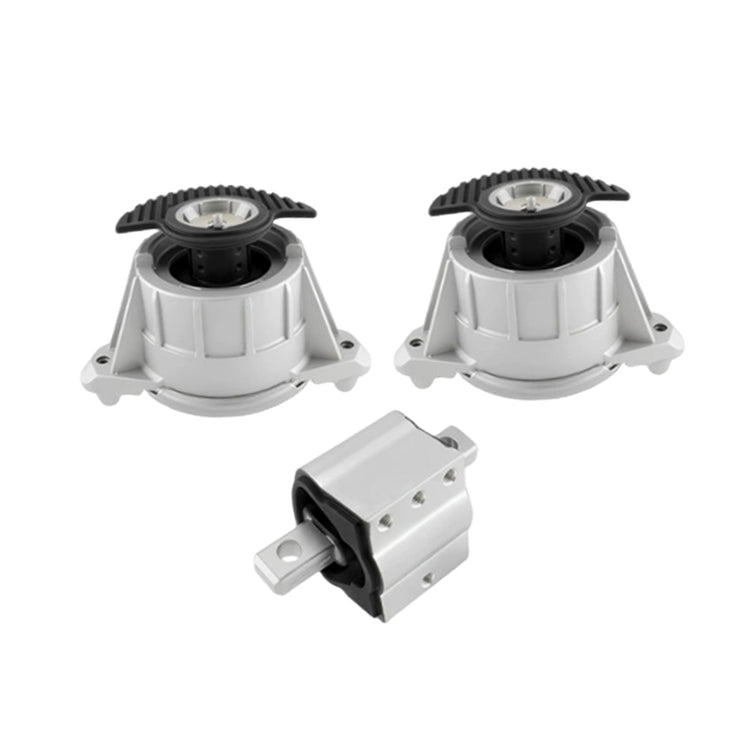 Set of 3 Engine Mount Suitable For Mercedes-Benz W204 C180 С207 W212 E350-0