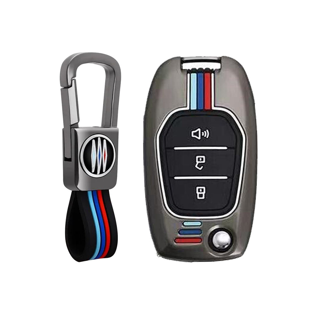Zinc Alloy Flip Remote Key Fob Case Cover Shell Suitable For LDV T60 Pro-0