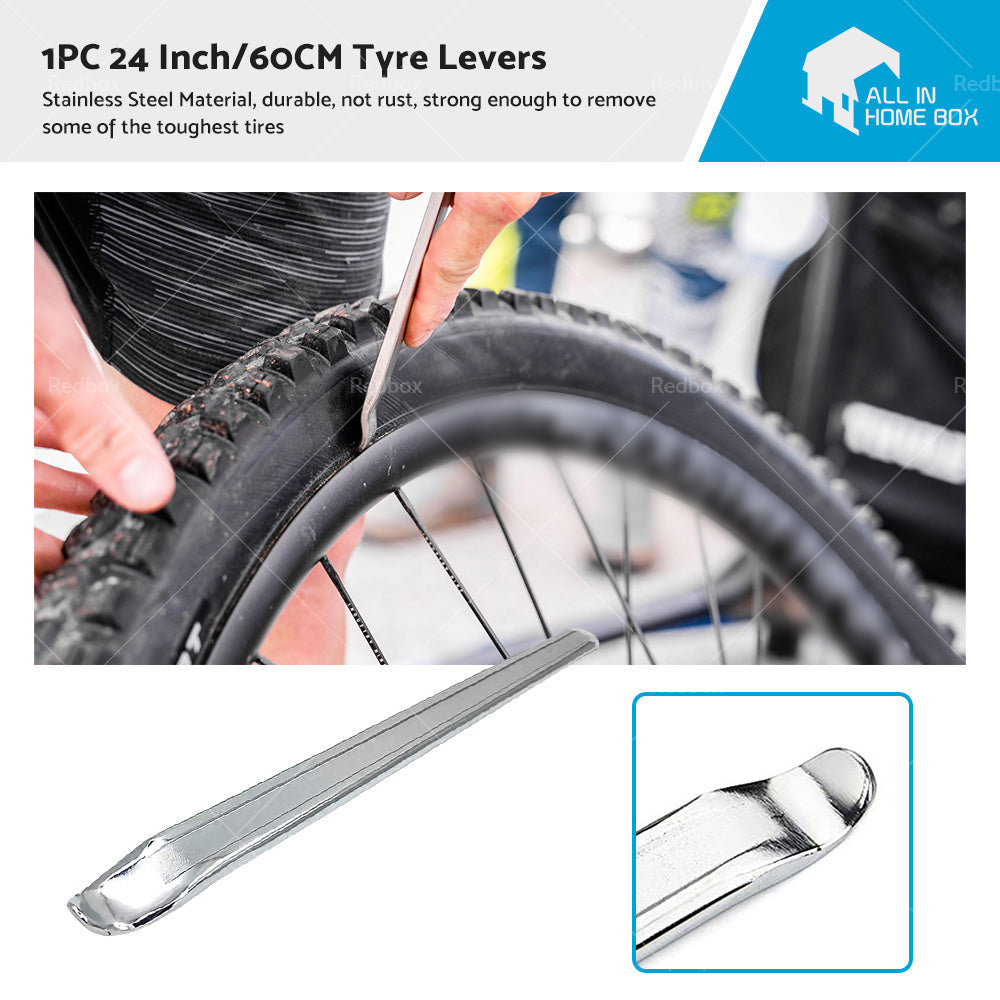 24 Inch or 60CM Tyre Levers Bike Quad Car Van Motorcycle Scooter Wheel Barrow Tools-0