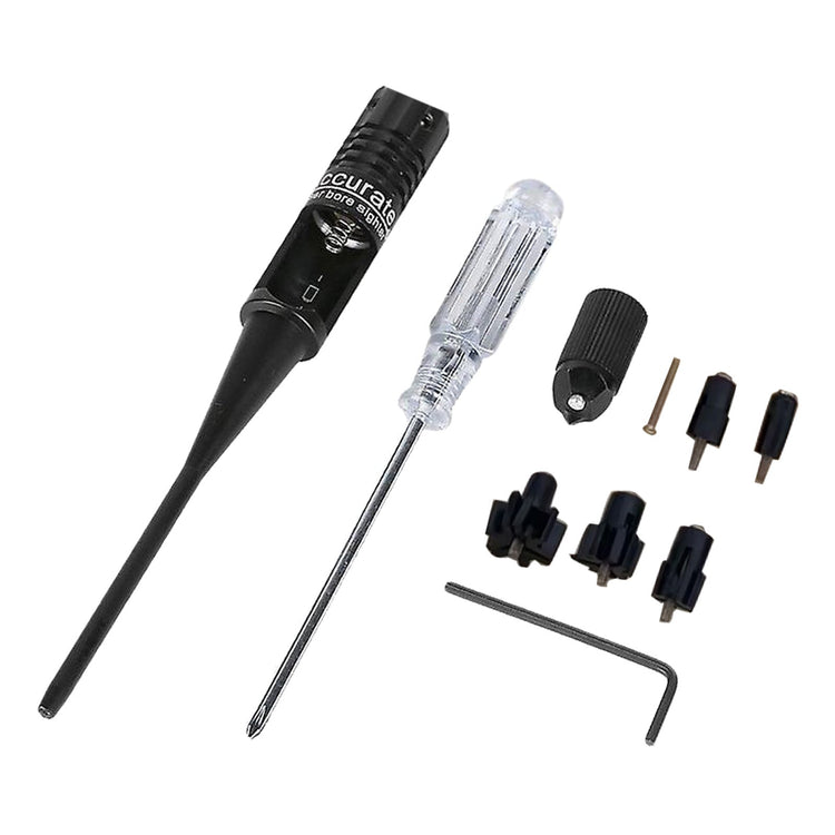 Red Laser Bore Sight Kit Suitable For 22 to 50 Caliber Rifles & Handguns G6-0