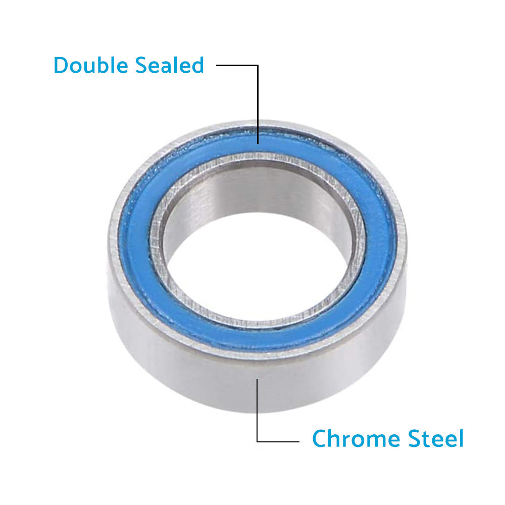 10x MR85-2RS / MR115-2RS PTFE Rubber Seal Bearings Suitable For RC 2728 / 4606 / 5114 / 1213 B020-3