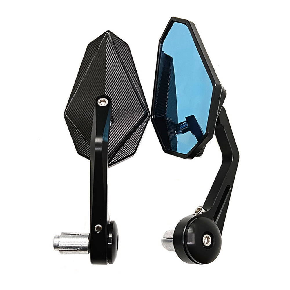 Rearview Handle Bar End Side Mirrors Suitable For Yamaha MT-07 / MT07 / FZ07 2013-2021-1