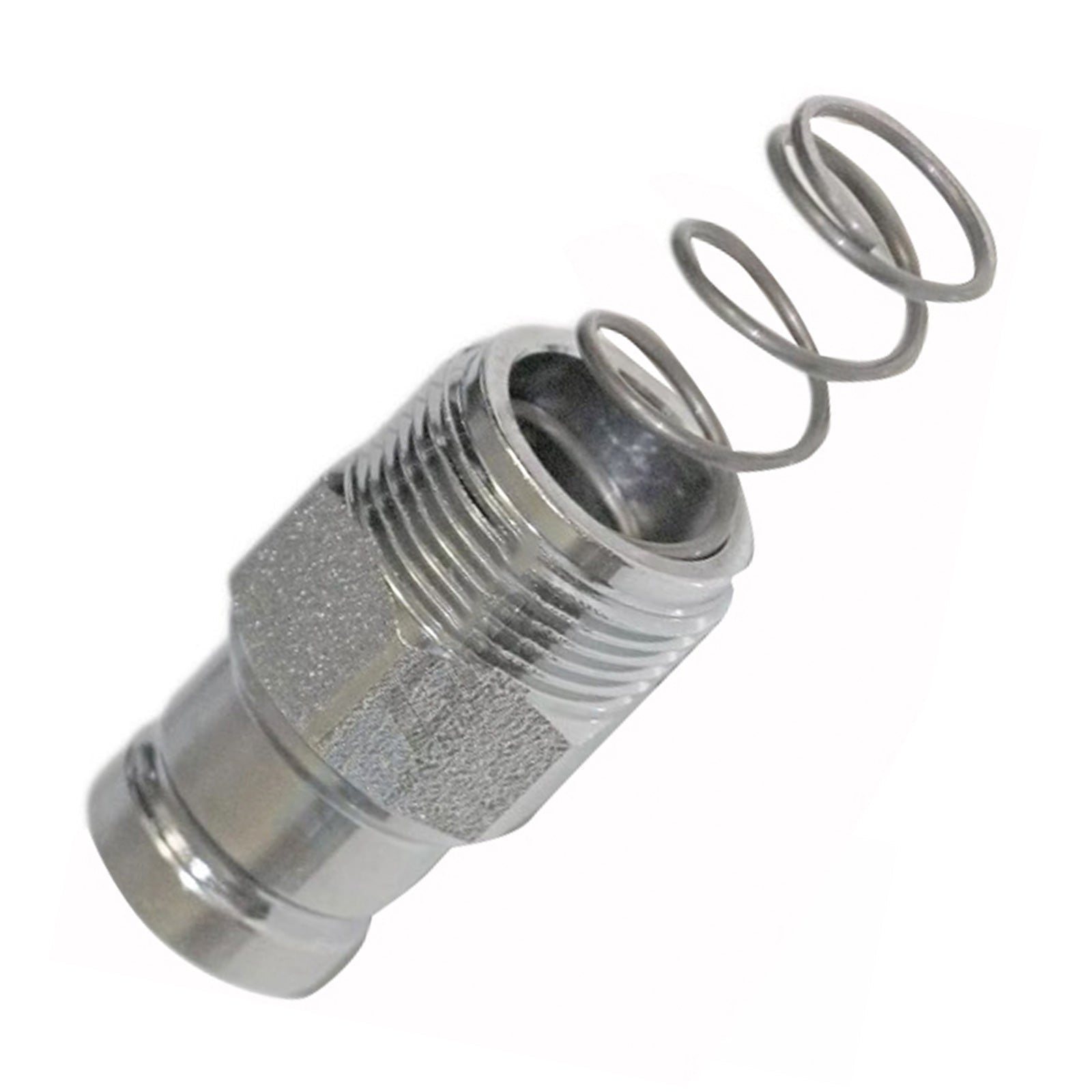 3/8in Hydraulic Male Drain Line Flat Face Quick Coupler Suitable For Bobcat 7246798-0