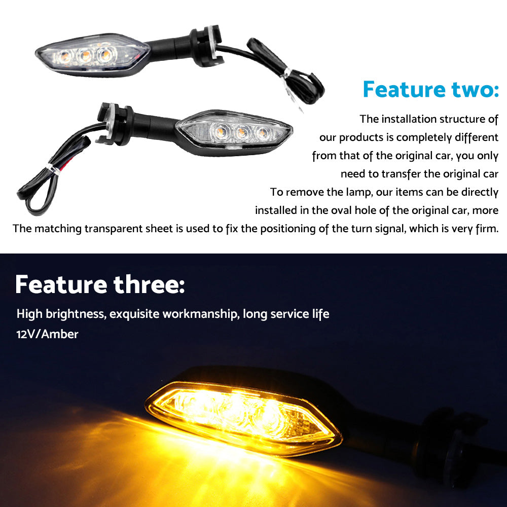 LED Turn Signal Light Suitable For Yamaha MT-01 MT-03 MT-25 MT-10 MT-07 MT-09-3
