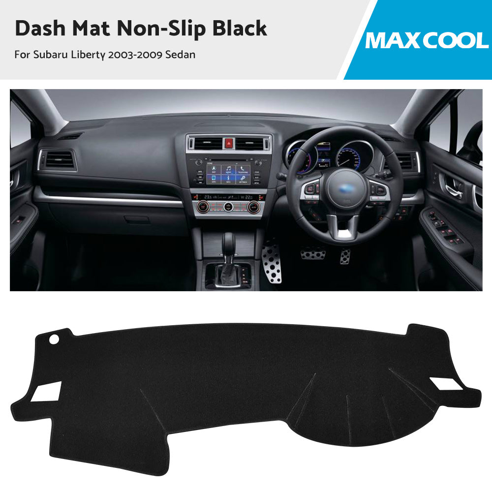 Dash Mat Suitable for Subaru Liberty 2003-2009 Sedan Dashboard Cover Black Non-Slip-1