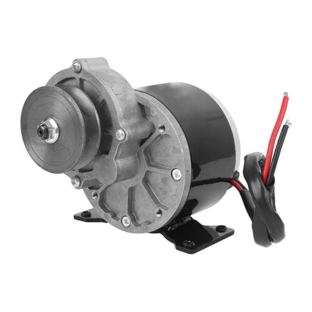 12V 250W Belt Pulley Geared Motor Low Noise High Torque Suitable For Universal Use-0