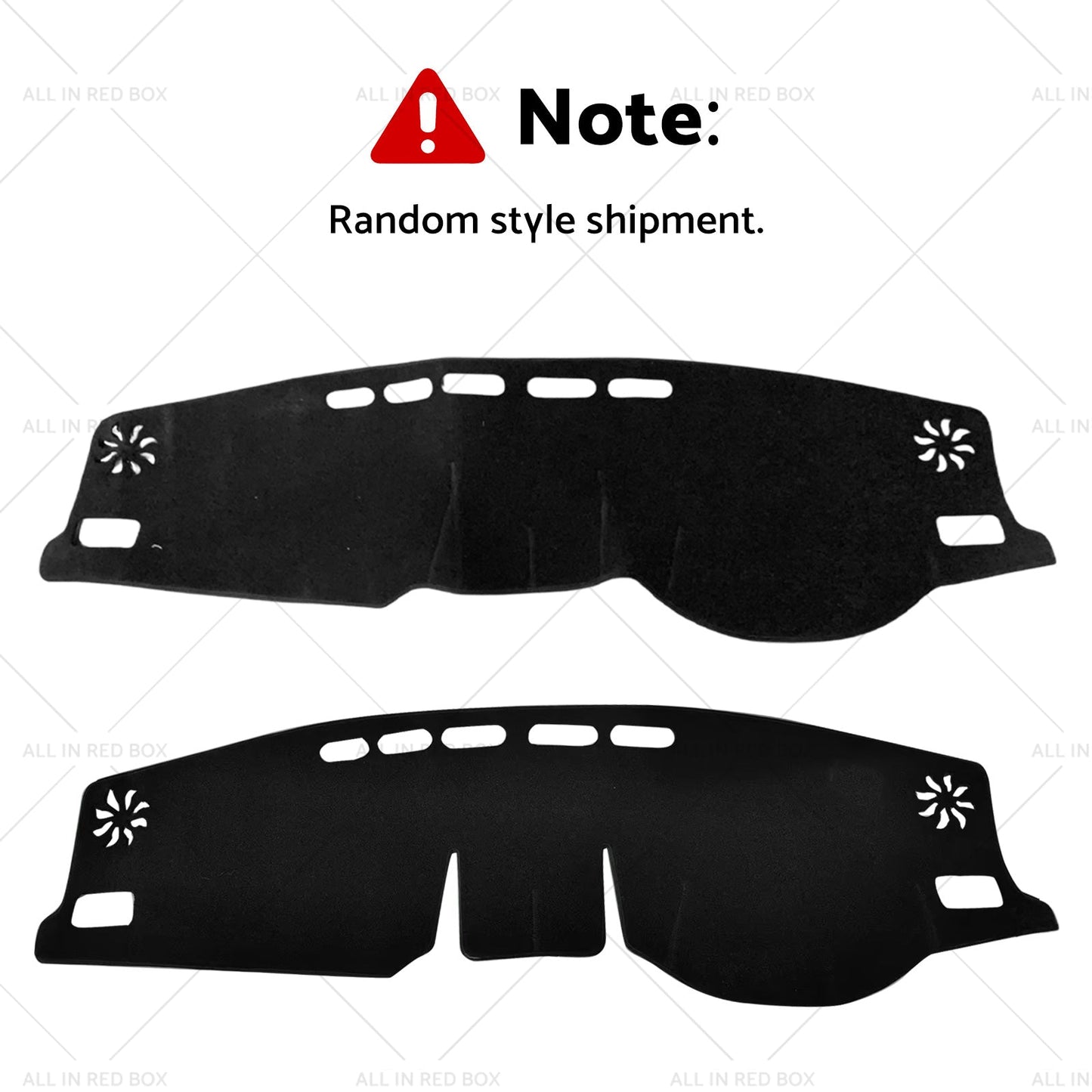 Non-Slip Dashboard Pad Cover Dash Mat Suitable For Toyota RAV4 2019-2025 Black-1