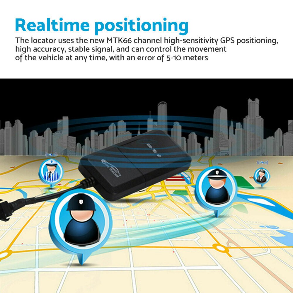 4G GPS Tracker Suitable For Car & Vehicle Anti - Theft Real - Time Alarm Tracking Device - Frazy's Auto Parts