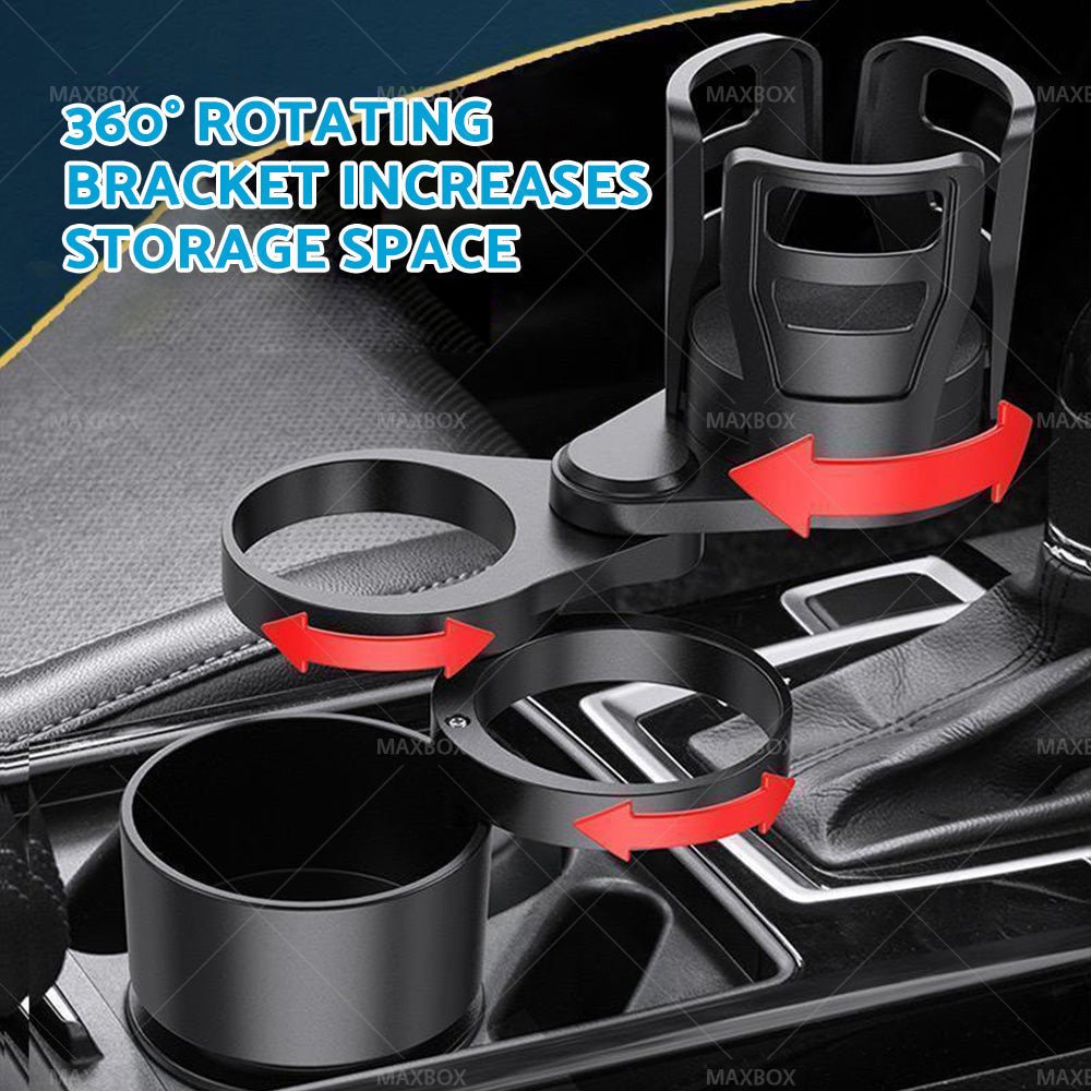 4in1 Adjustable Cup Holder Expander Adapter Base Tray Car Drink Bottle Holder - Frazy's Auto Parts