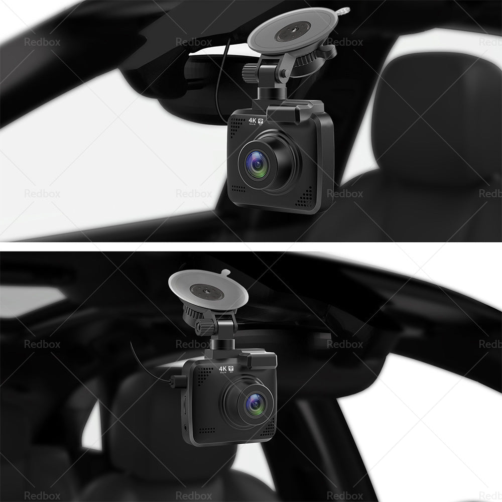 4K Built in WiFi GPS Car Dash Camera Recorder UHD 2160P LCD 170 Degree WDR Night Visio - Frazy's Auto Parts