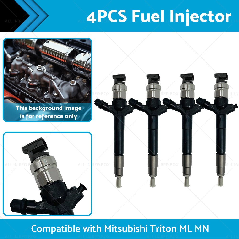 4PCS 095000 - 9560 Fuel injector Suitable for Mitsubishi Triton Challenger 08 - 15 - Frazy's Auto Parts