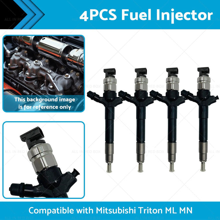 4PCS 095000 - 9560 Fuel injector Suitable for Mitsubishi Triton Challenger 08 - 15 - Frazy's Auto Parts