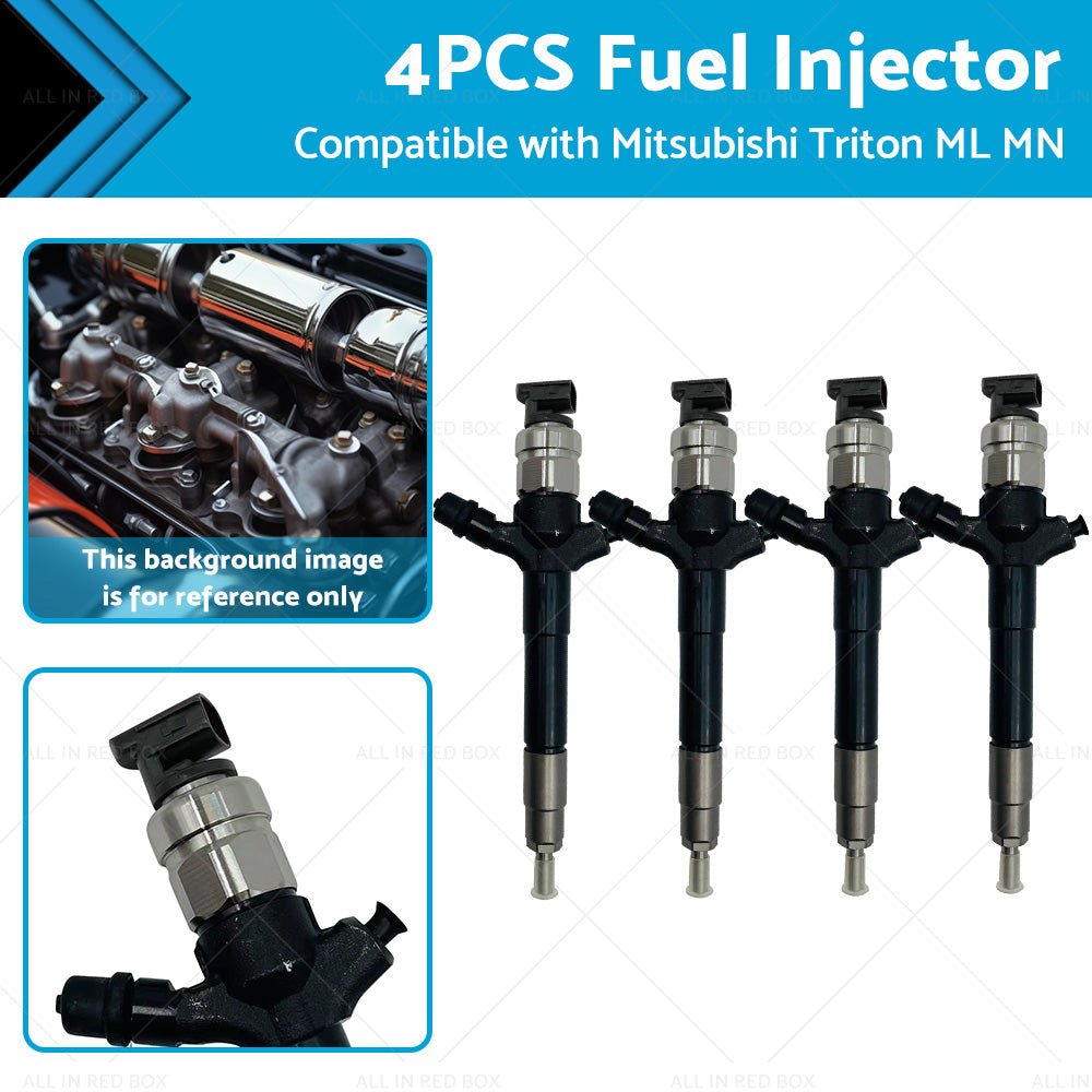 4PCS 095000 - 9560 Fuel injector Suitable for Mitsubishi Triton Challenger 08 - 15 - Frazy's Auto Parts