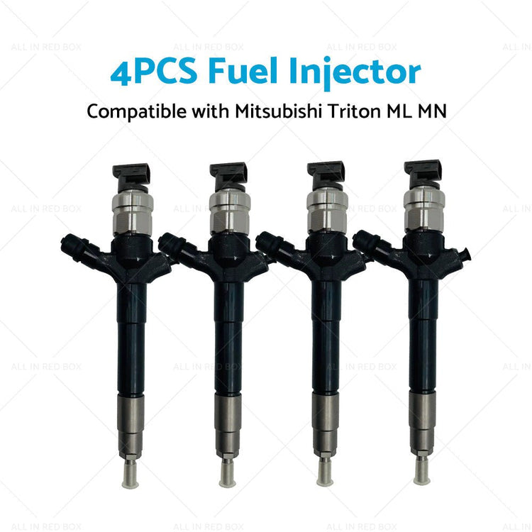 4PCS 095000 - 9560 Fuel injector Suitable for Mitsubishi Triton Challenger 08 - 15 - Frazy's Auto Parts