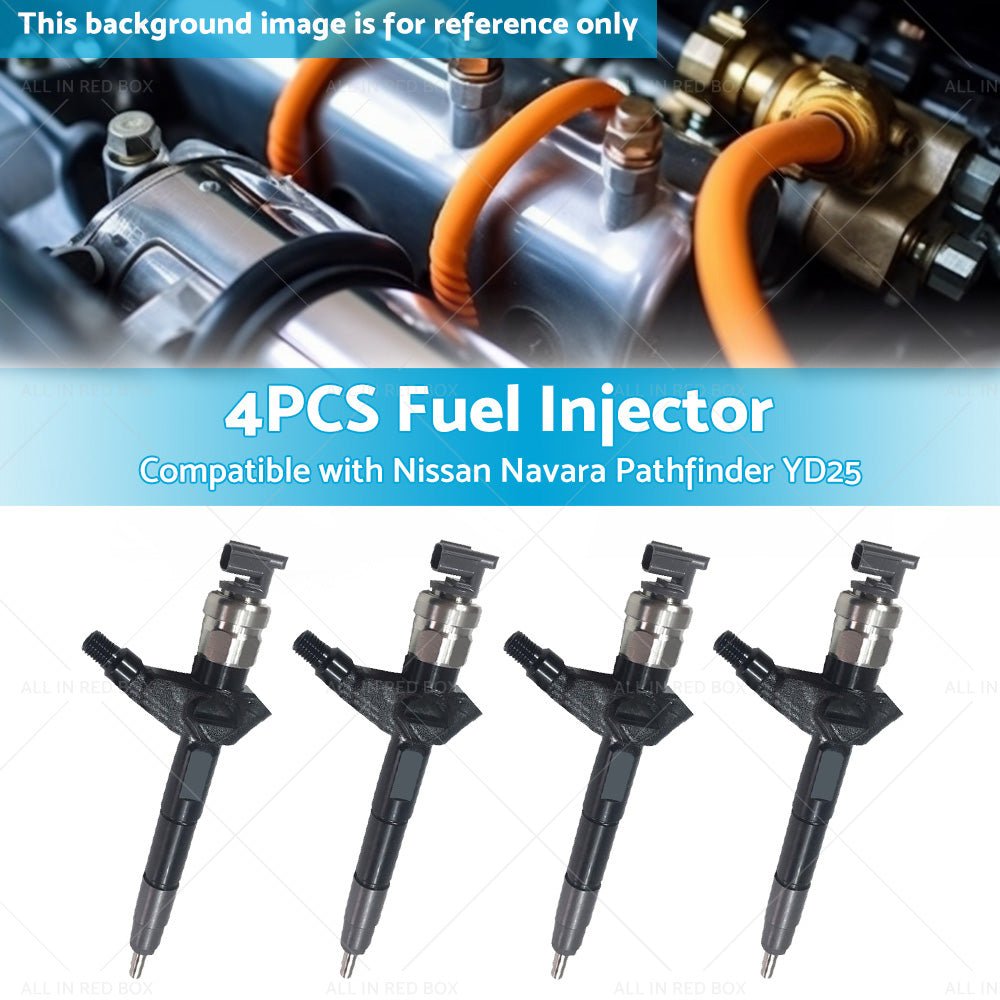 4PCS Diesel Fuel Injector Suitable for Nissan Navara Pathfinder YD25 095000 - 6250 - Frazy's Auto Parts