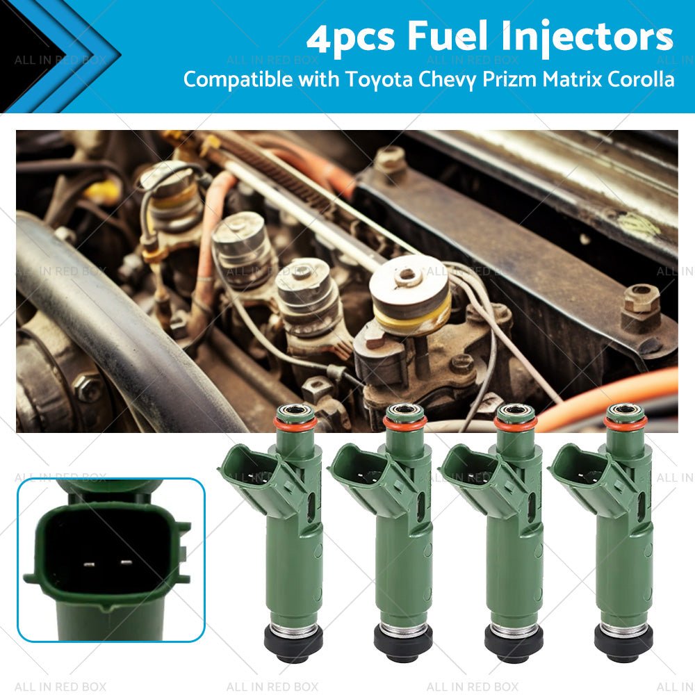 4PCS Fuel Injector Suitable For Toyota Chevy Prizm Matrix Corolla 23250 - 22040 - Frazy's Auto Parts