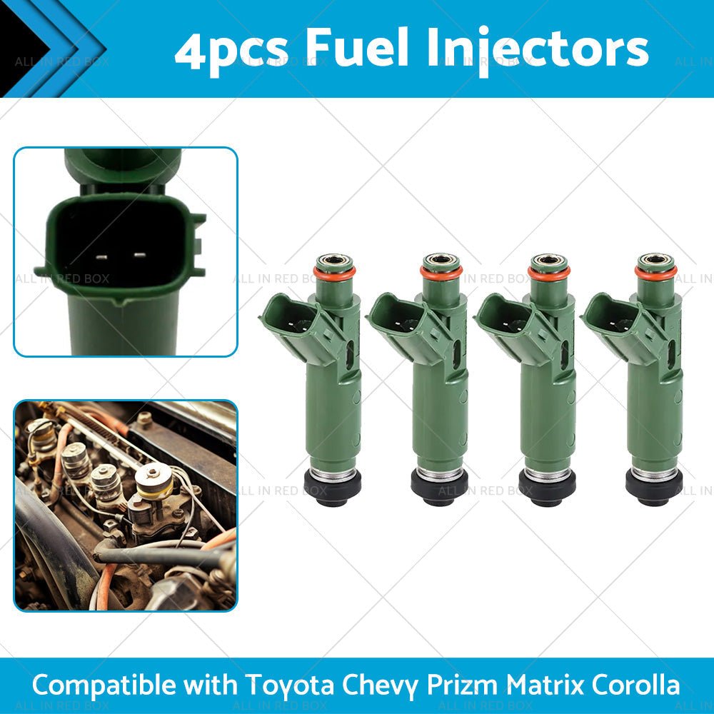 4PCS Fuel Injector Suitable For Toyota Chevy Prizm Matrix Corolla 23250 - 22040 - Frazy's Auto Parts