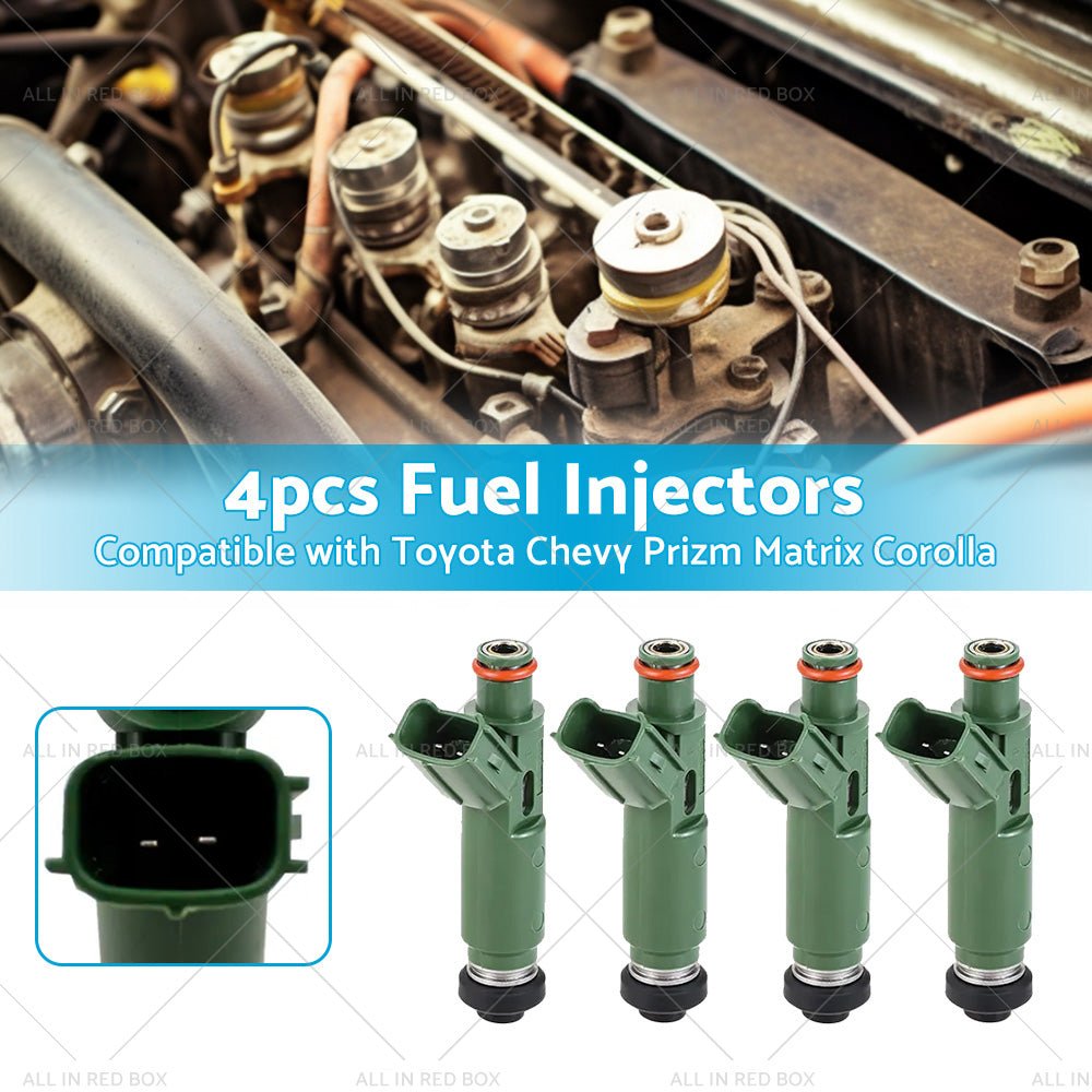 4PCS Fuel Injector Suitable For Toyota Chevy Prizm Matrix Corolla 23250 - 22040 - Frazy's Auto Parts