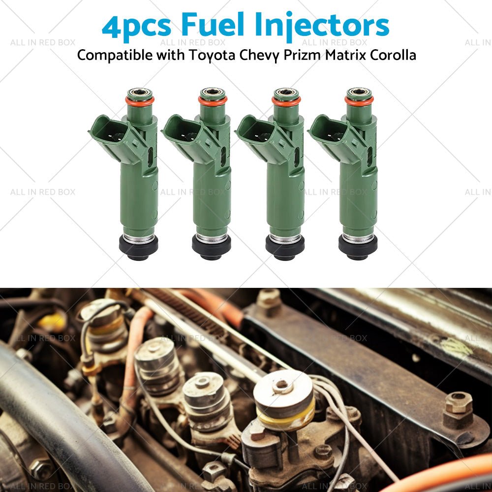 4PCS Fuel Injector Suitable For Toyota Chevy Prizm Matrix Corolla 23250 - 22040 - Frazy's Auto Parts