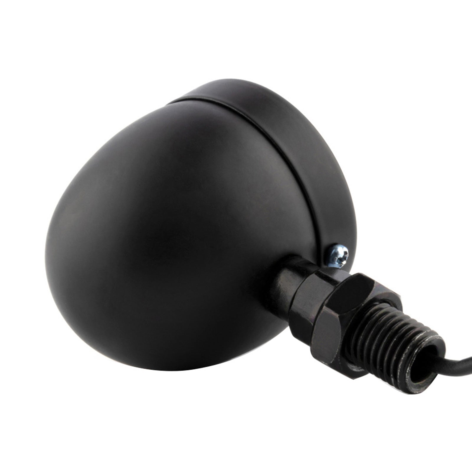 4x Black Motorcycle Amber Bullet Indicators Universal Turn Signal Blinkers Lamp - Frazy's Auto Parts