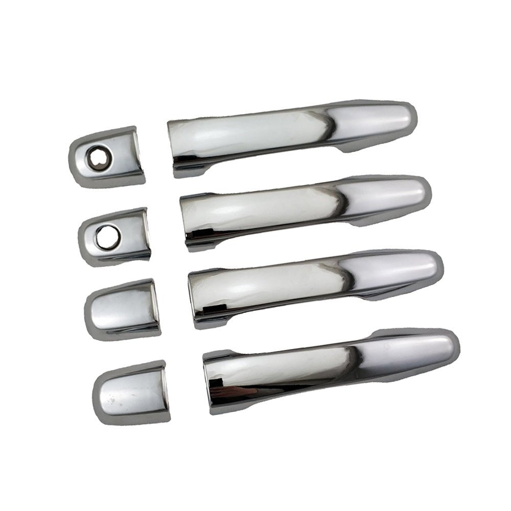 4x Chrome Door Handle Covers Suitable For Mitsubishi Triton MN ML 2006 - 2014 - Frazy's Auto Parts