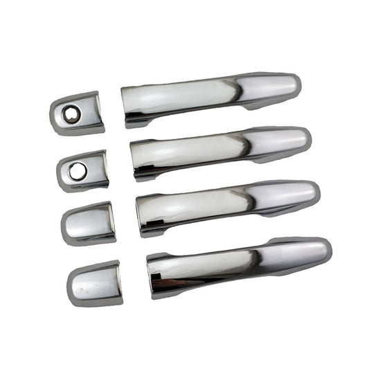 4x Chrome Door Handle Covers Suitable For Mitsubishi Triton MN ML 2006 - 2014 - Frazy's Auto Parts