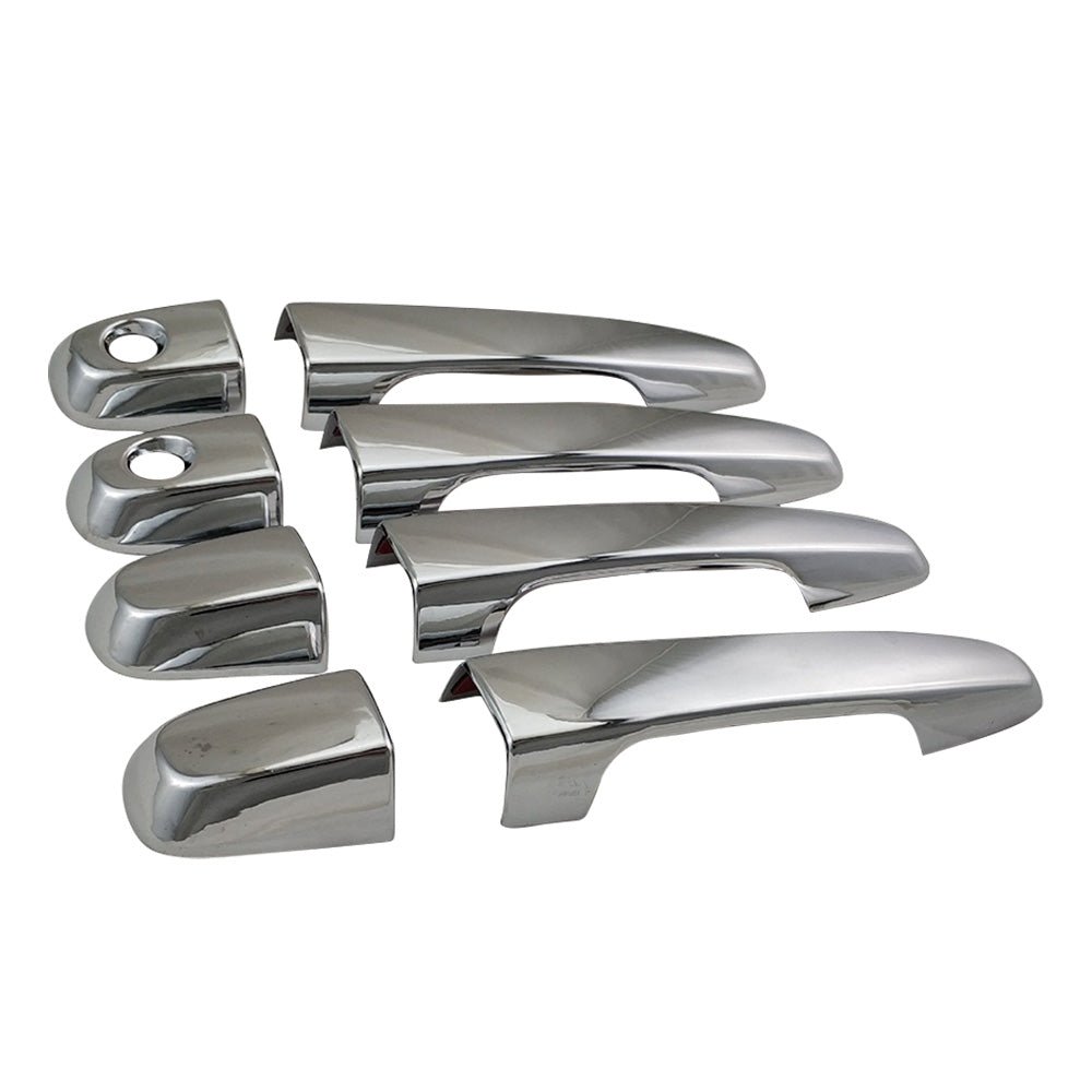 4x Chrome Door Handle Covers Suitable For Mitsubishi Triton MN ML 2006 - 2014 - Frazy's Auto Parts