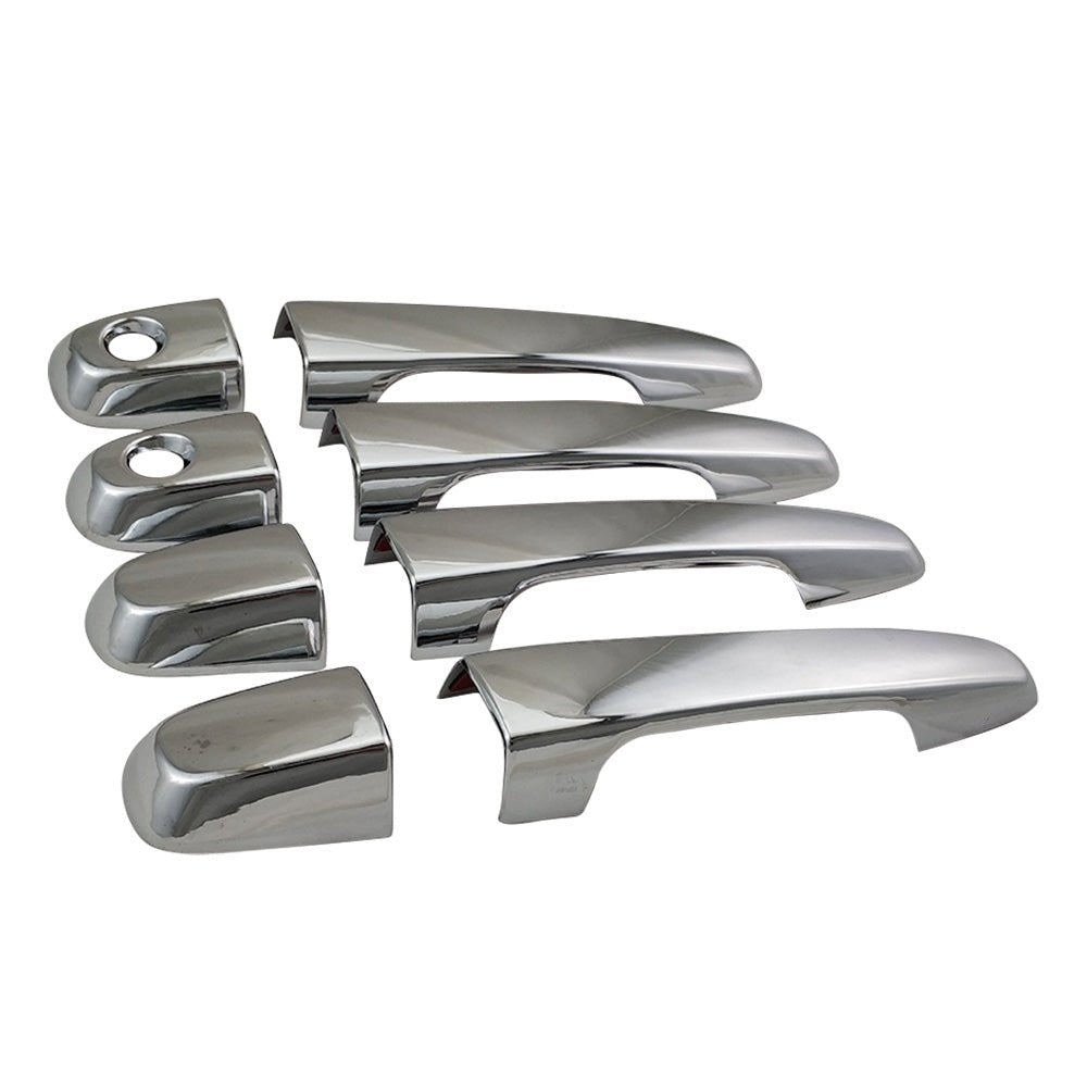 4x Chrome Door Handle Covers Suitable For Mitsubishi Triton MN ML 2006 - 2014 - Frazy's Auto Parts