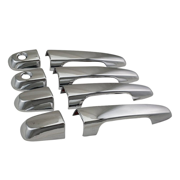 4x Chrome Door Handle Covers Suitable For Mitsubishi Triton MN ML 2006 - 2014 - Frazy's Auto Parts