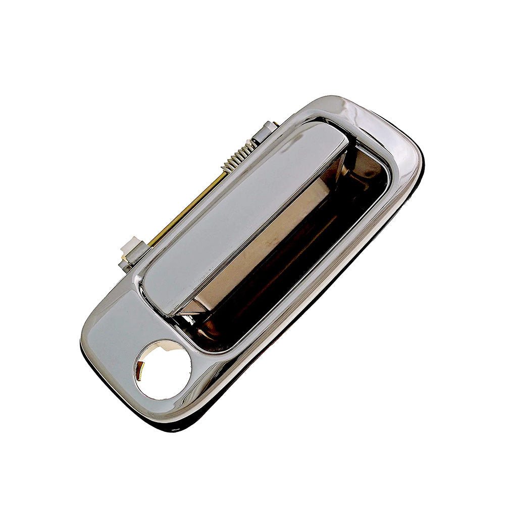 4X Chrome FRONT REAR OUTER Door Handle Suitable For Toyota Landcruiser 80 Series - Frazy's Auto Parts
