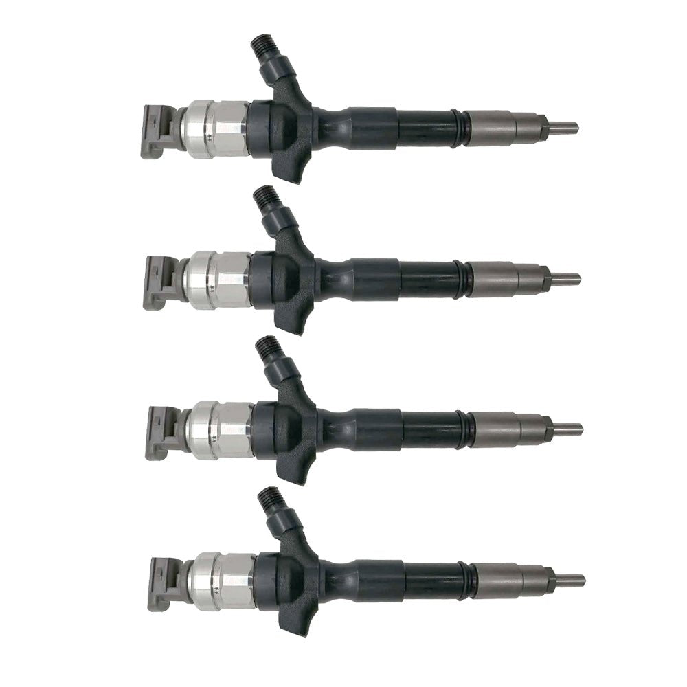 4x Diesel Fuel Injector Suitable For Toyota Hilux & Fortuner KUN26 1KD - FTV D4D 3.0L - Frazy's Auto Parts
