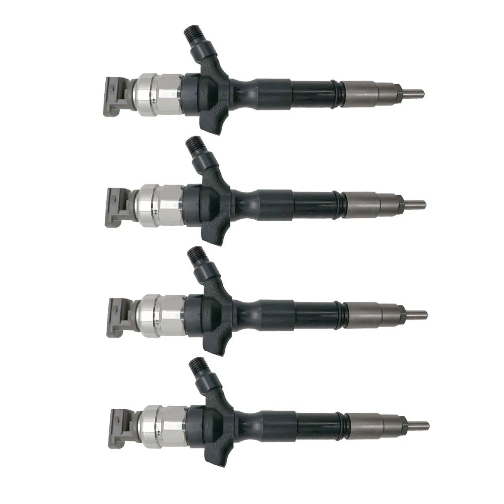 4x Diesel Fuel Injector Suitable For Toyota Hilux & Fortuner KUN26 1KD - FTV D4D 3.0L - Frazy's Auto Parts