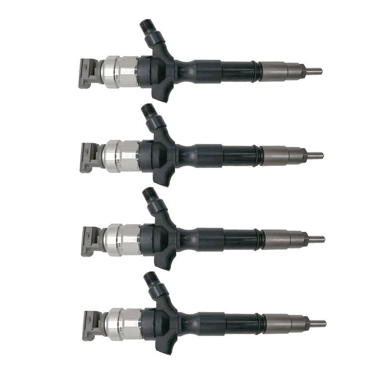 4x Diesel Fuel Injector Suitable For Toyota Hilux & Fortuner KUN26 1KD - FTV D4D 3.0L - Frazy's Auto Parts