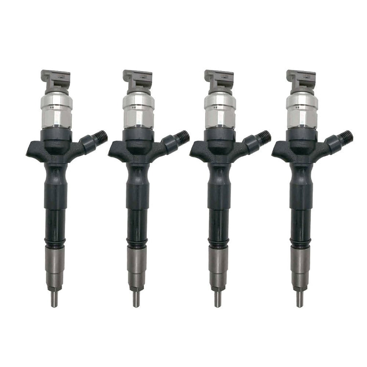 4x Diesel Fuel Injector Suitable For Toyota Hilux & Fortuner KUN26 1KD - FTV D4D 3.0L - Frazy's Auto Parts