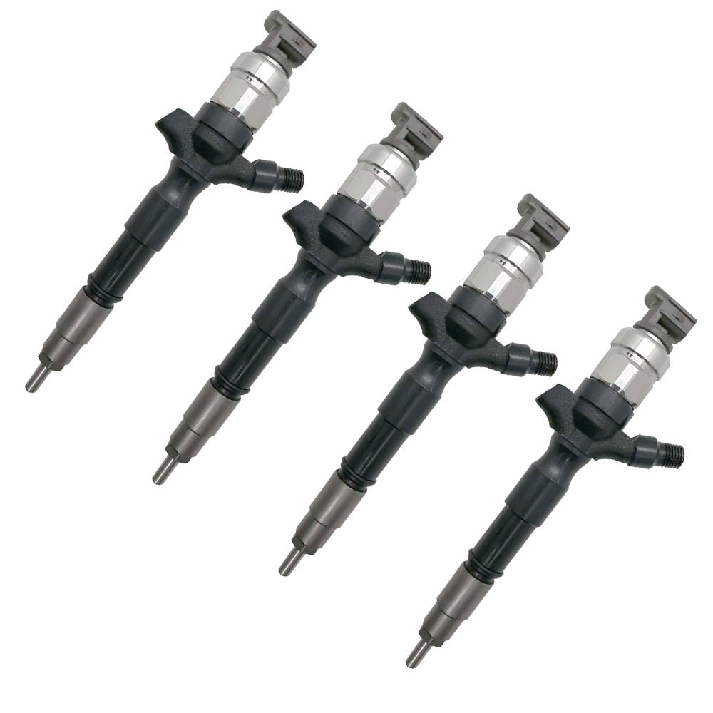 4x Diesel Fuel Injector Suitable For Toyota Hilux & Fortuner KUN26 1KD - FTV D4D 3.0L - Frazy's Auto Parts