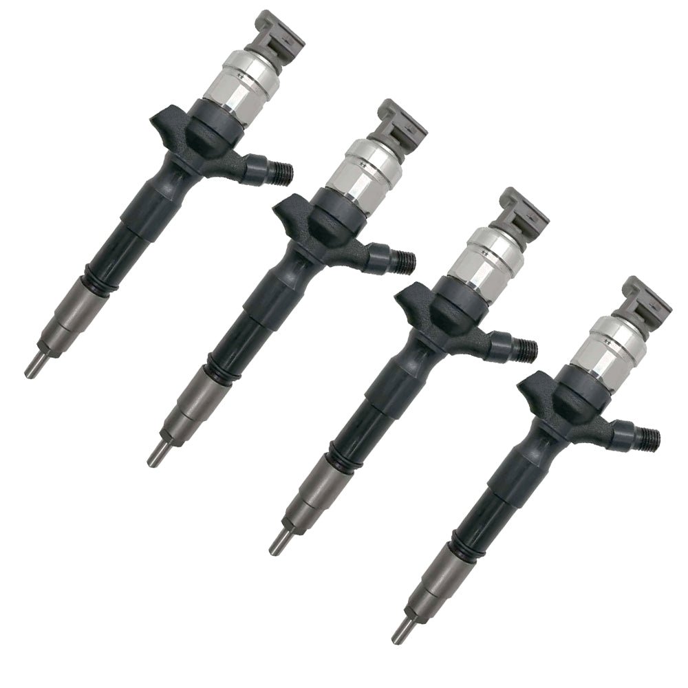 4x Diesel Fuel Injector Suitable For Toyota Hilux & Fortuner KUN26 1KD - FTV D4D 3.0L - Frazy's Auto Parts