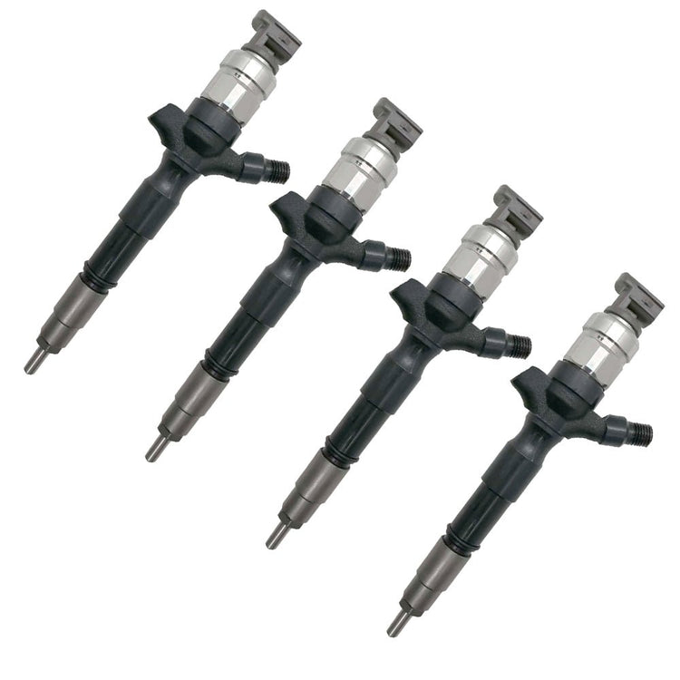 4x Diesel Fuel Injector Suitable For Toyota Hilux & Fortuner KUN26 1KD - FTV D4D 3.0L - Frazy's Auto Parts