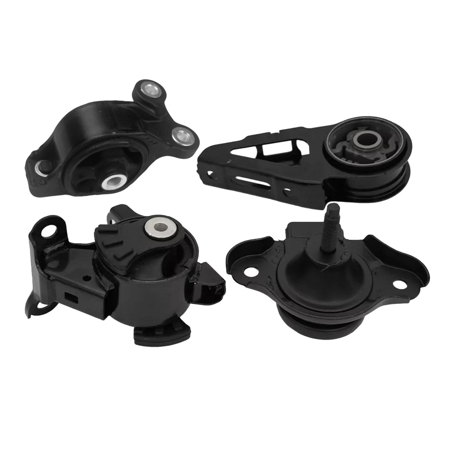 4x Engine Mount Front+Rear+LH+RH Suitable For Jazz GD1 GD3 L13A1 L15A1 Auto - Frazy's Auto Parts
