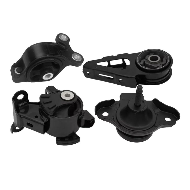 4x Engine Mount Front+Rear+LH+RH Suitable For Jazz GD1 GD3 L13A1 L15A1 Auto - Frazy's Auto Parts