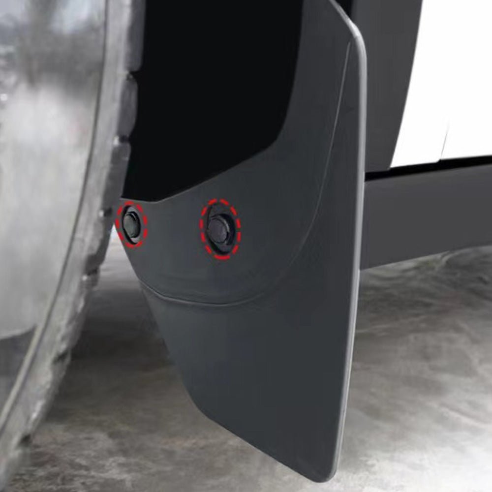 4x Front & Rear Mud Flaps Splash Guards Fender TPE Suitable For Tesla Model Y - Frazy's Auto Parts