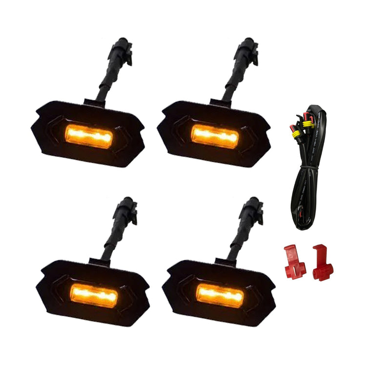 4x Indicator Light Amber Lamp Suitable For Ford Ranger Wildtrak Next Gen 2022 - On - Frazy's Auto Parts