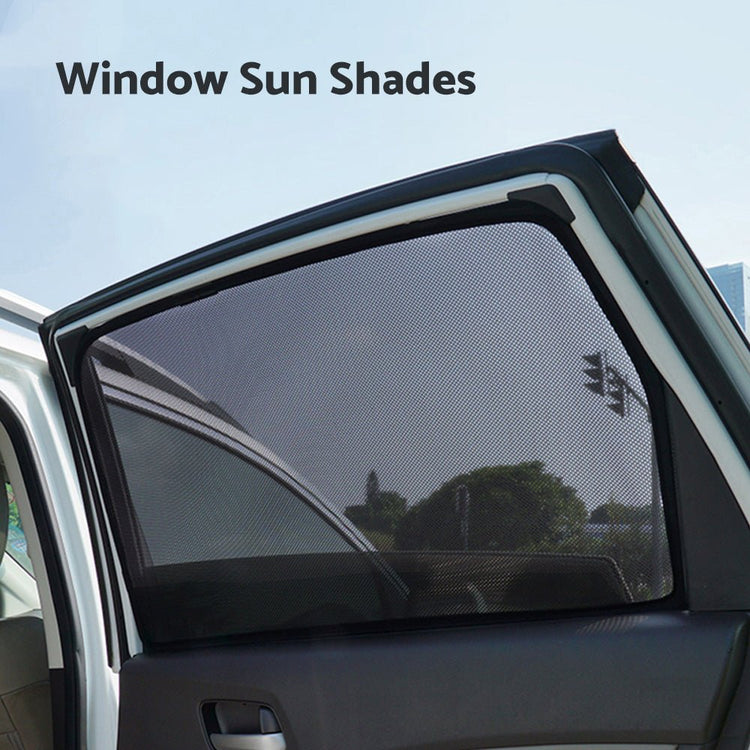 4x Magnetic Car Window Privacy Sun Shades Suitable For Ford Ranger PX2 3 2015 - now - Frazy's Auto Parts