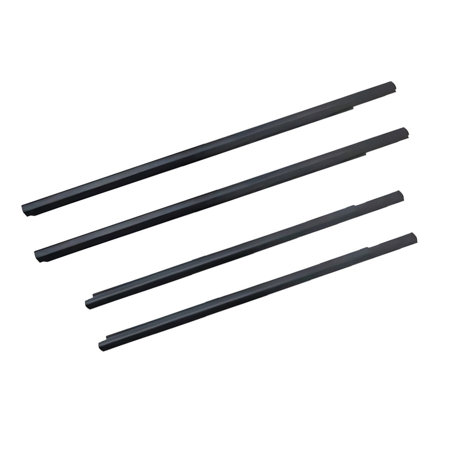 4x Outer Door Window Rubber Seals Suitable for 12 - 21 Ford Ranger PX XLT - Frazy's Auto Parts