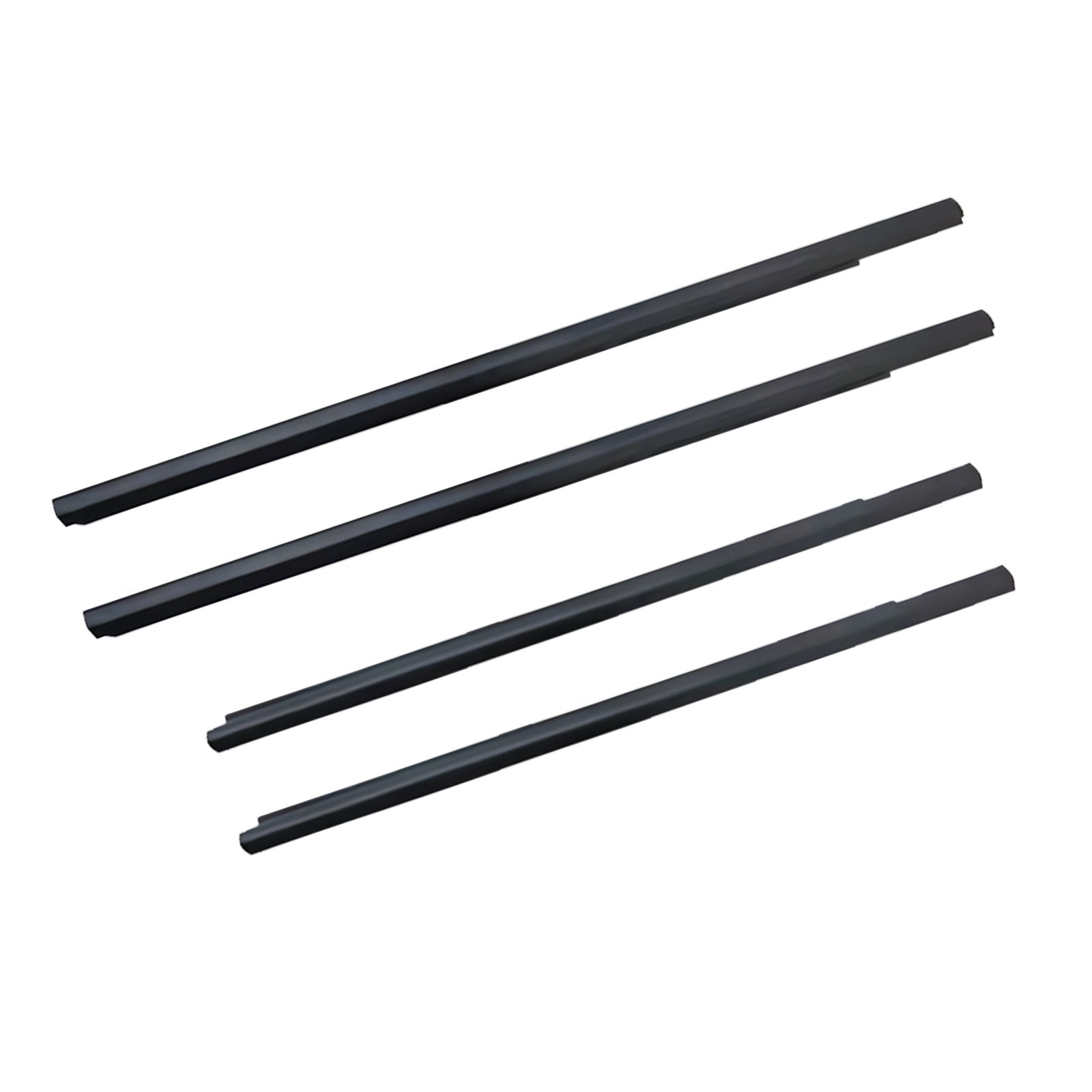 4x Outer Door Window Rubber Seals Suitable for 12 - 21 Ford Ranger PX XLT - Frazy's Auto Parts